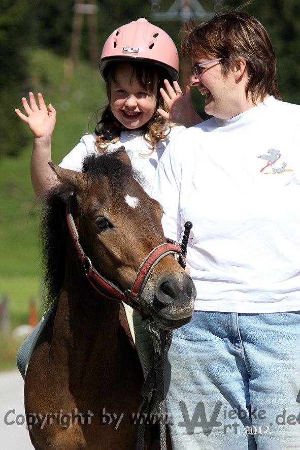 Kinder & Pony Sommerschule - Reiten im Lungau LAndhotel Postgut in Tweng nahe Obertauern