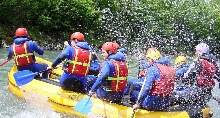 Canyoning im Lungau Rafting