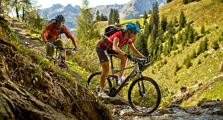 Mountainbiken im Lungau - Aktivität der Gäste des Landhotel Postgut