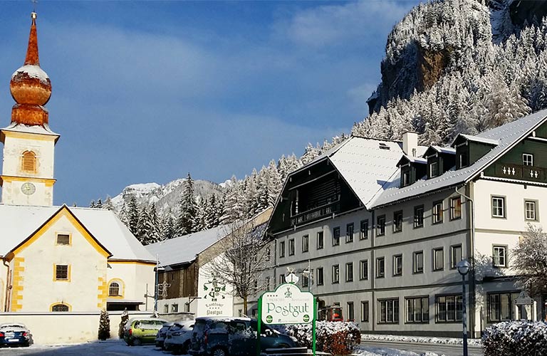 Landhotel Postgut in Tweng im Lungau - in der Nähe vom Skigebiet Obertauern